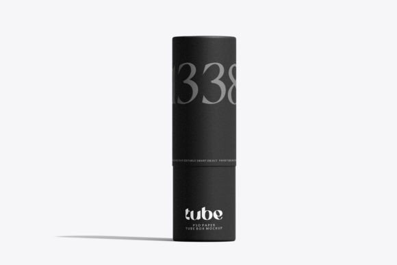 The Paper Cosmetic Tube PSD Mockup