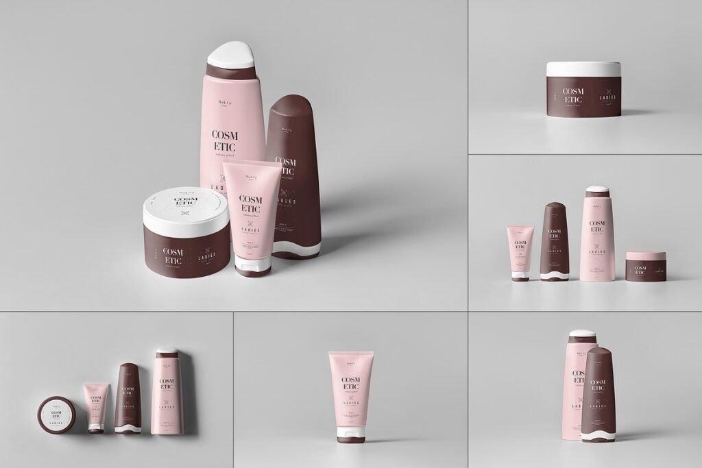 Cosmetic  Tubes Mockup 7