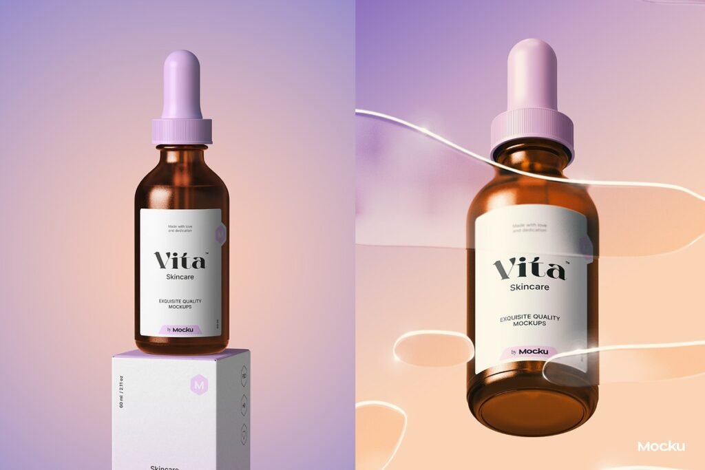 Cosmetic dropper bundle