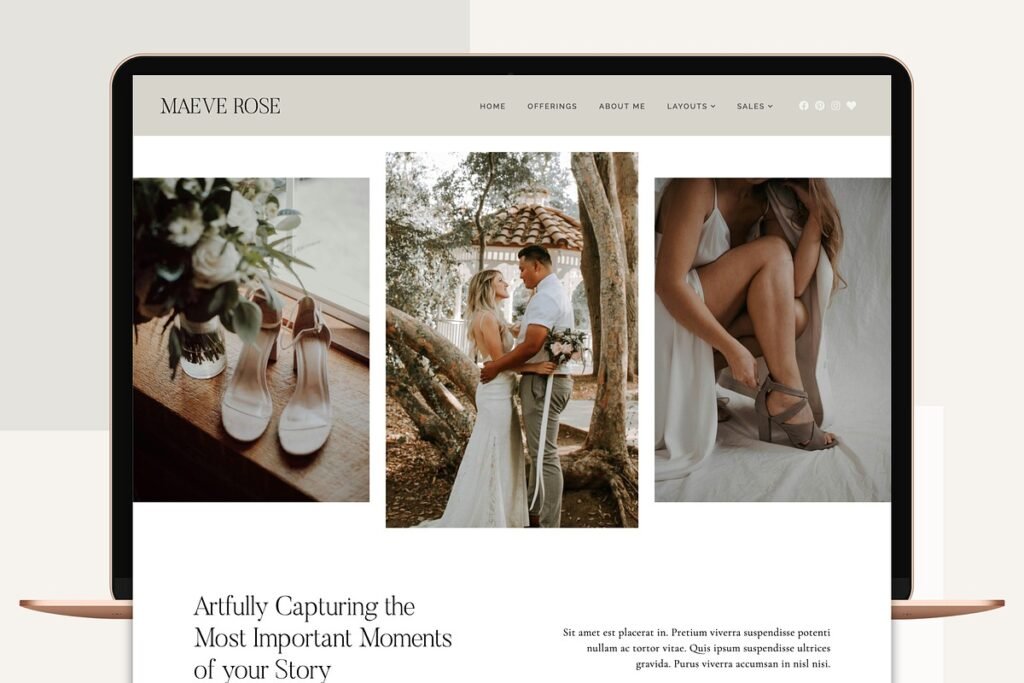 Maeve  Elementor Photography Theme