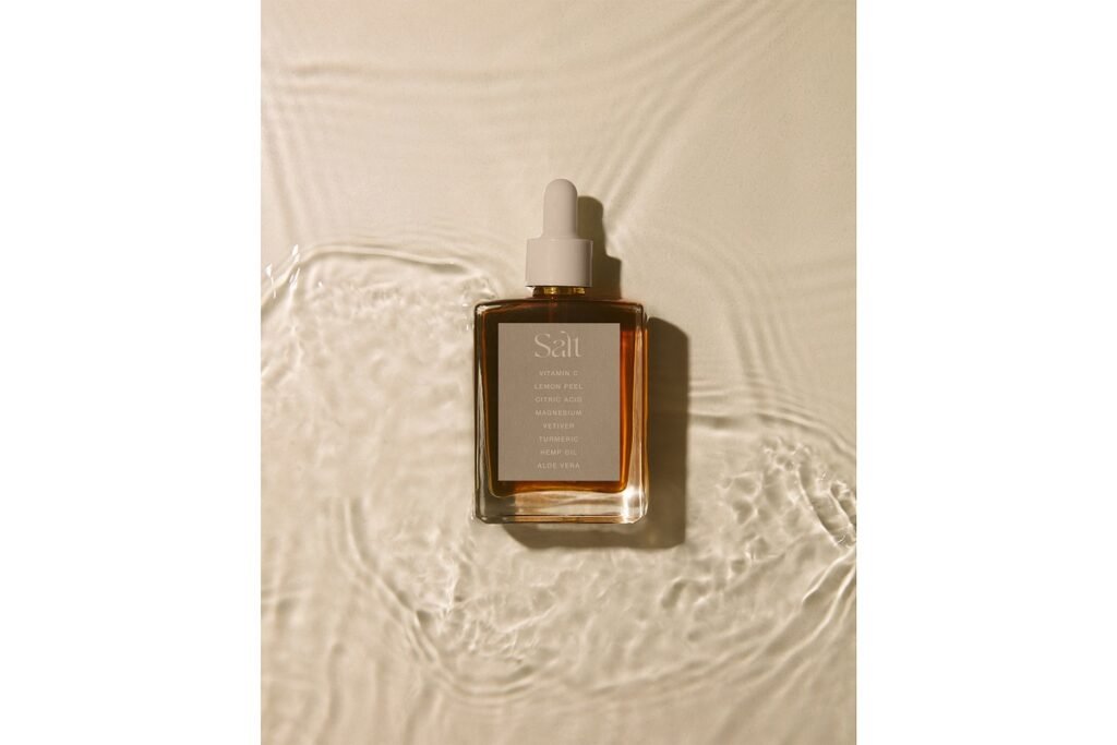 Square Glass Dropper Mockup