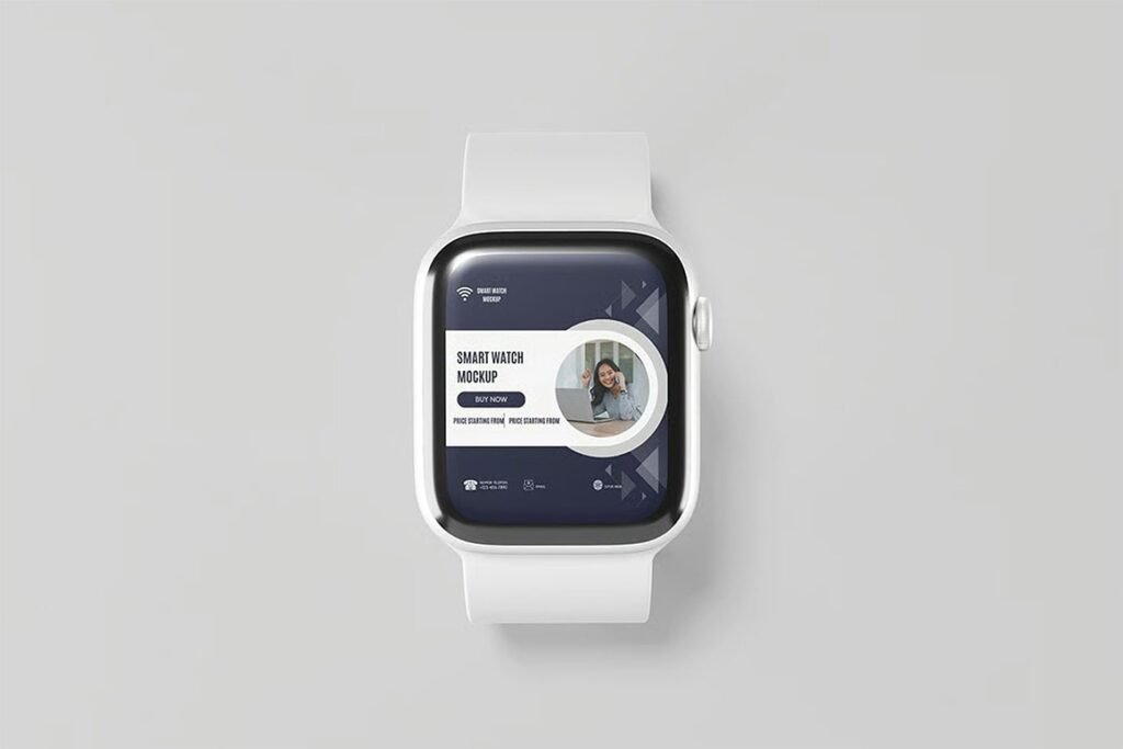 Smartwatch Mockup Instant Customization