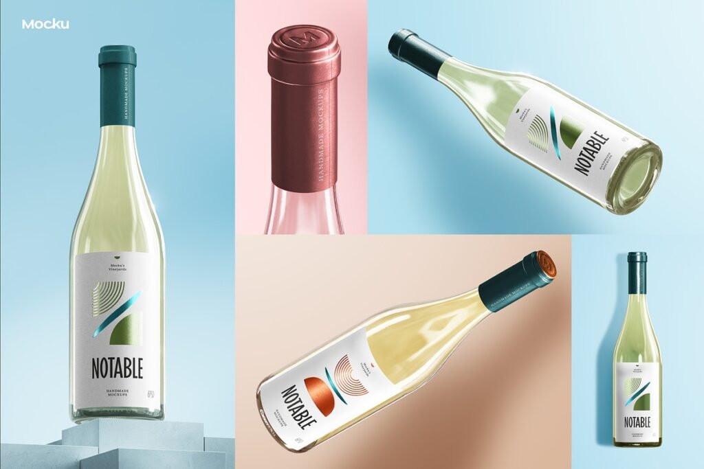 The Wine Creator Burgundy bottle