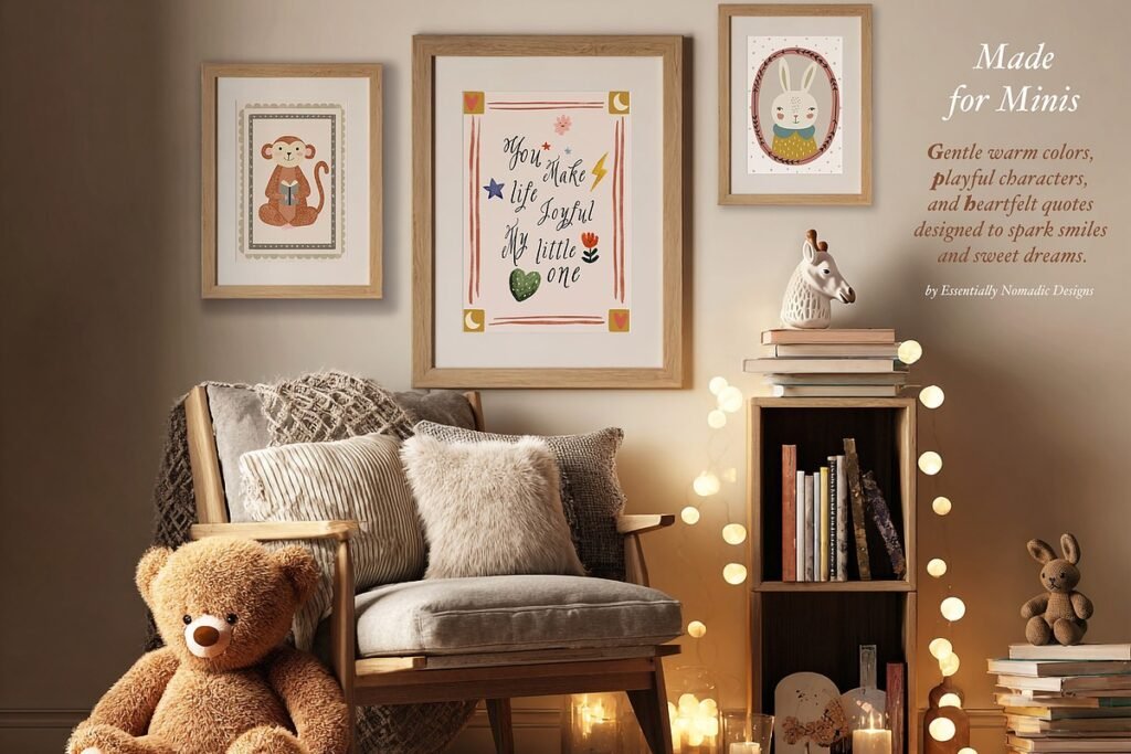 Nursery Prints Made for Minis