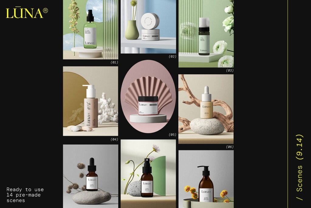 (114) Cosmetics mockups