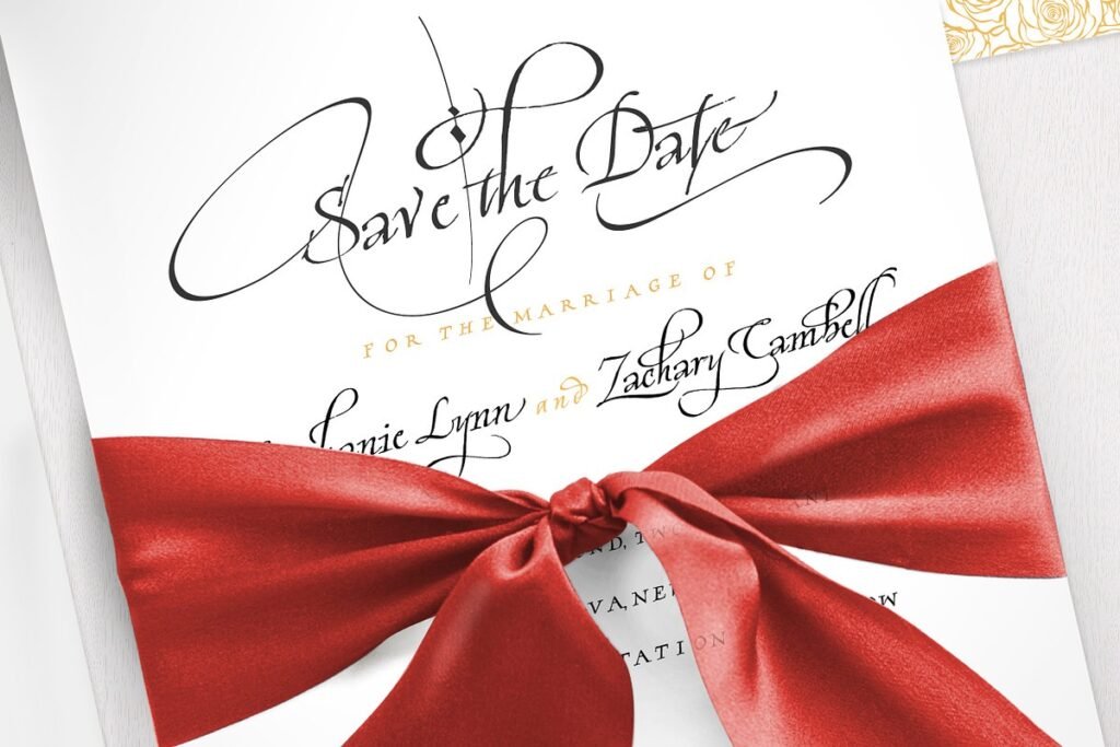 Cardinal Italic script trio