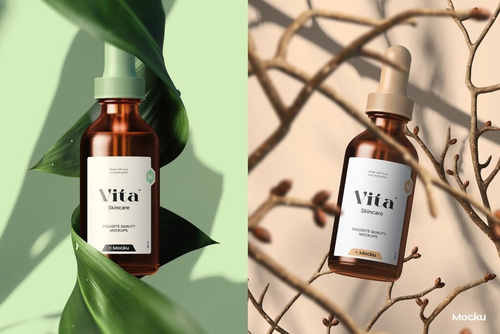 Cosmetic dropper bundle