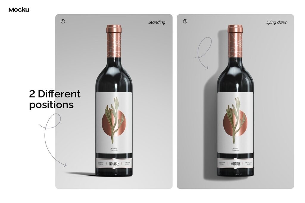 The wine creator Bordeaux bottle