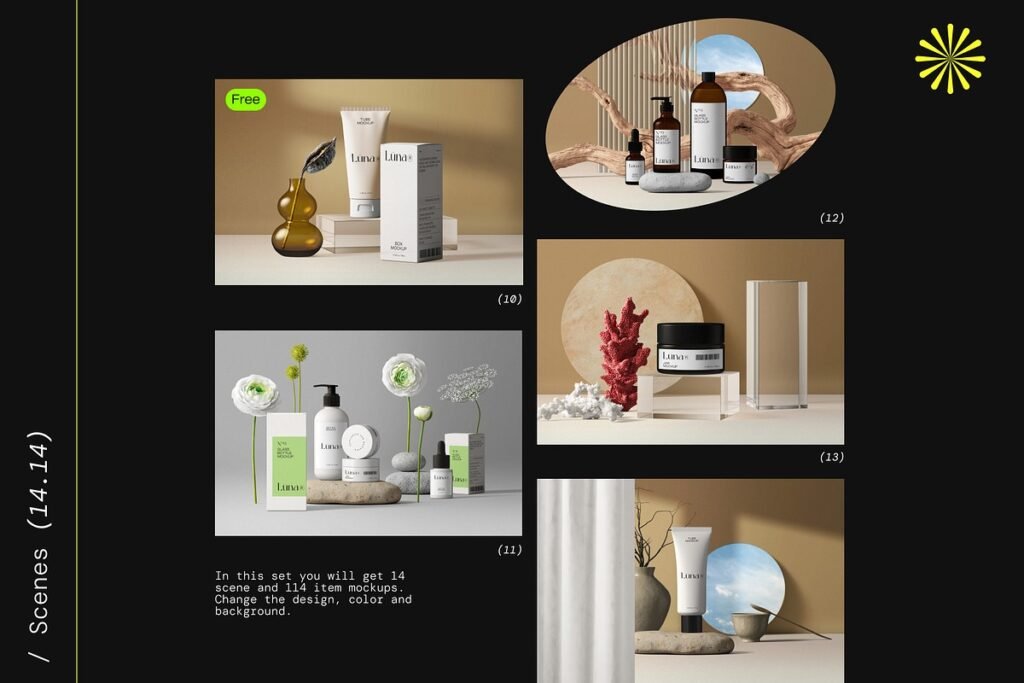 (147) Cosmetics mockups