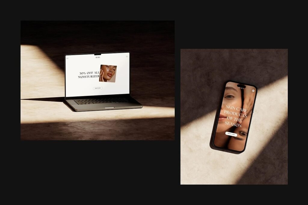 Aura Cosmetic Mockup Collection