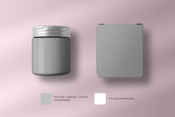 Cosmetic and Box Packaging Mockup