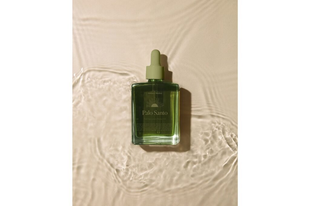 Square Glass Dropper Mockup