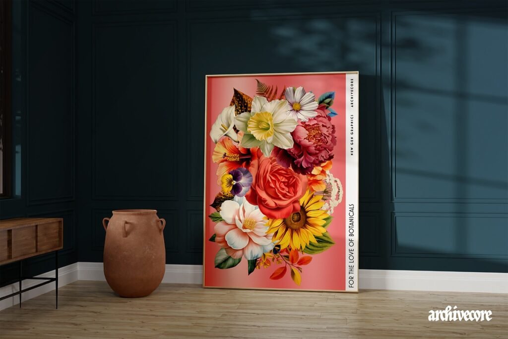 BOOK OF FLOWERS Clipart