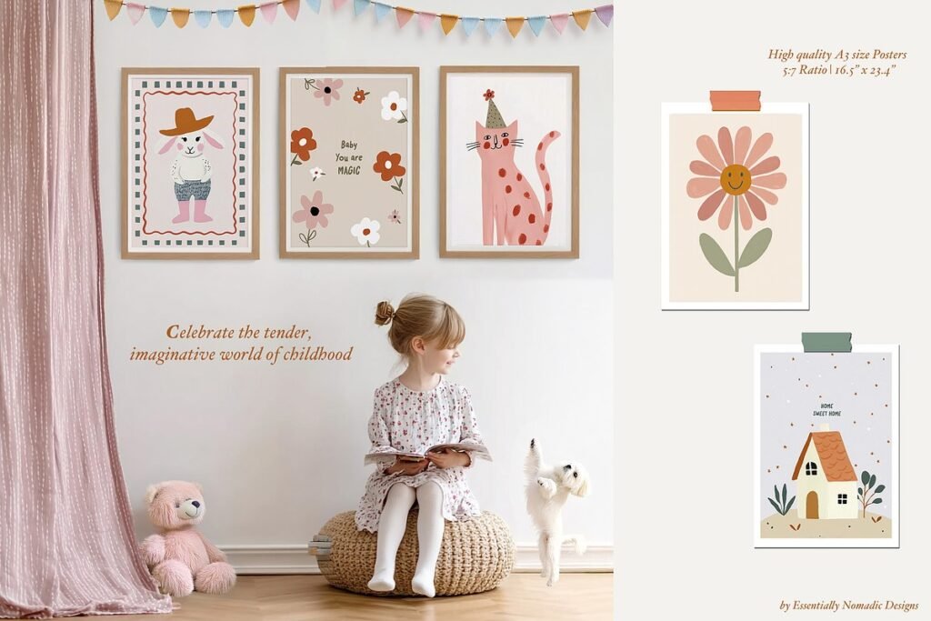 Nursery Prints Made for Minis