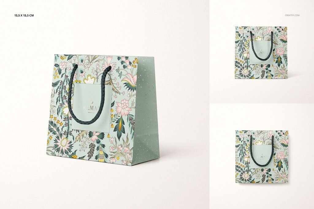 Paper Bags Mockup Set