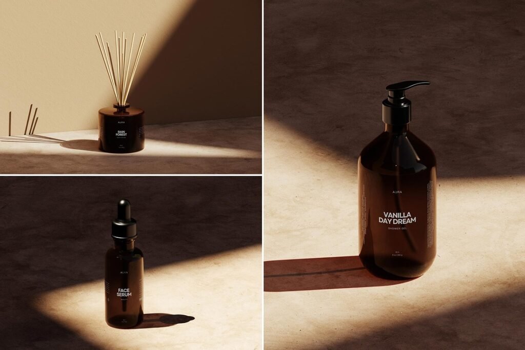 Aura Cosmetic Mockup Collection