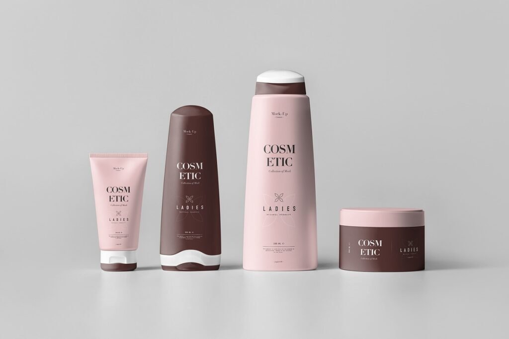 Cosmetic  Tubes Mockup 7