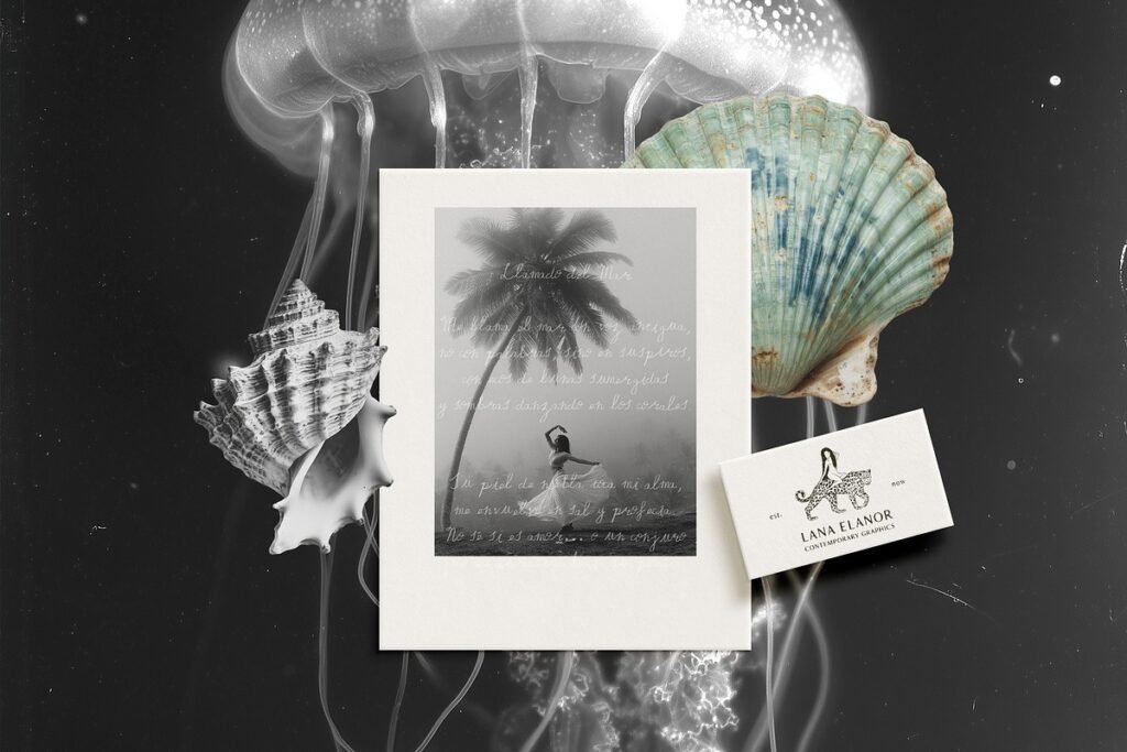 SEASCAPE Line Seashells  Textures 