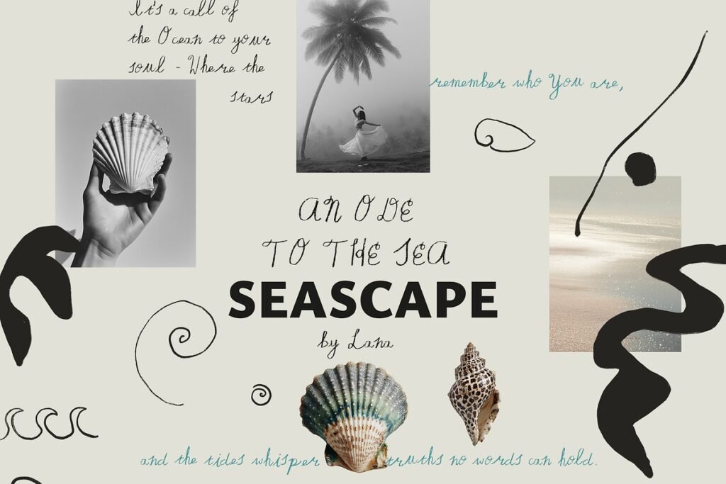 SEASCAPE Line, Seashells & Textures