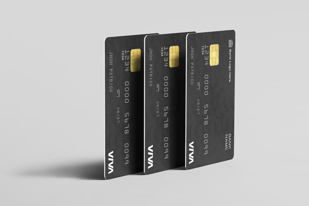 Plastic Card Mockup Set