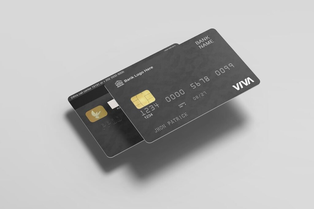 Plastic Card Mockup Set