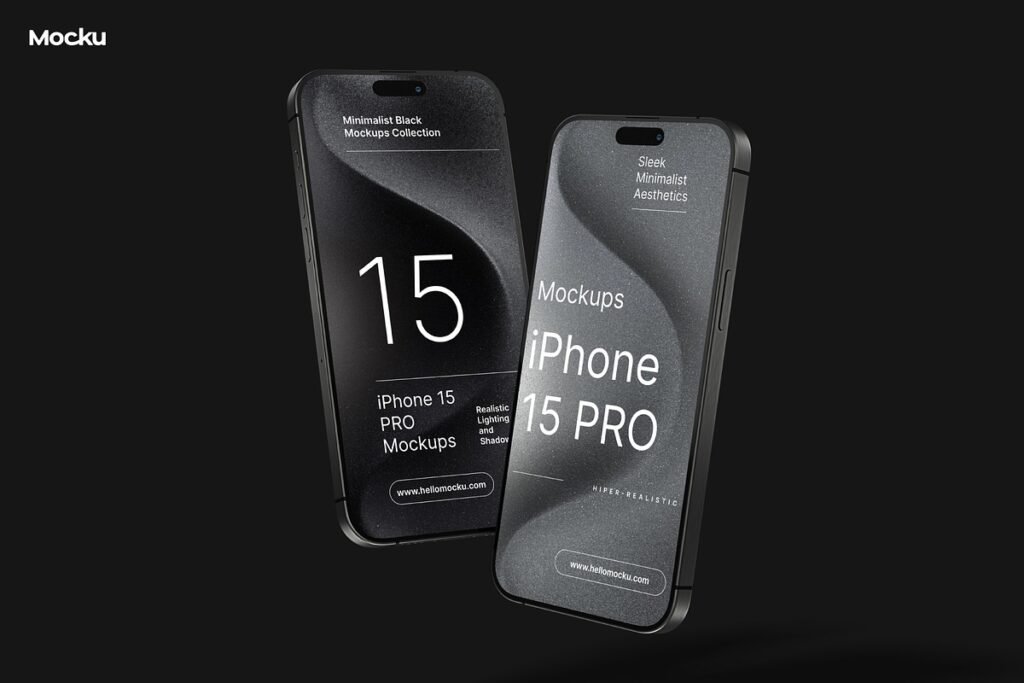 iPhone PRO 15 Mockup Collection
