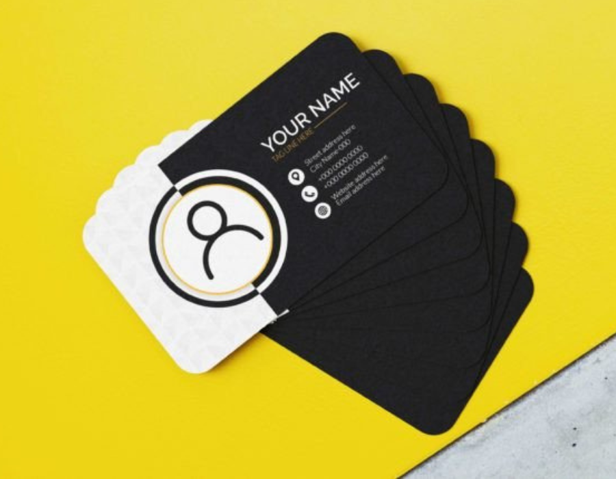 Premium Dark Business Card Template