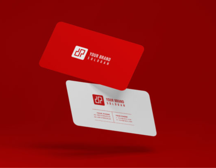 Set Business Card Mockups