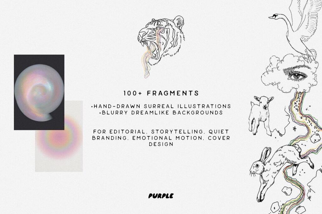 Surreal Illustrations Backgrounds