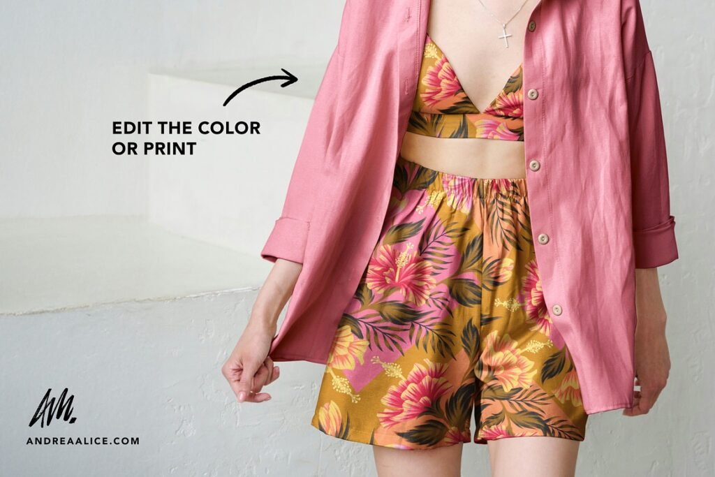 Women's Fashion Mockup Full Outfit