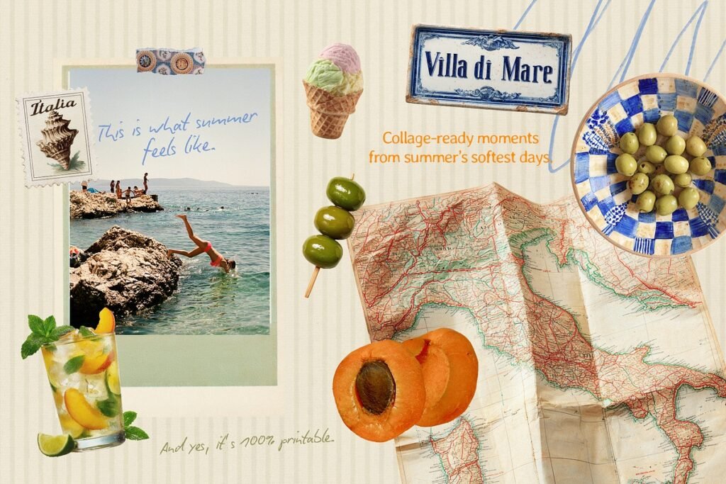 La Dolce Vita Summer Collage Pack