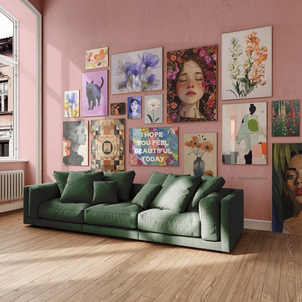 Blooming Mixed Art Prints Gallery