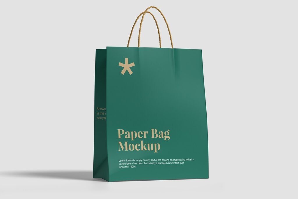 Branding Paper Bag Mockups