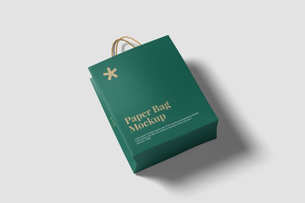 Branding Paper Bag Mockups