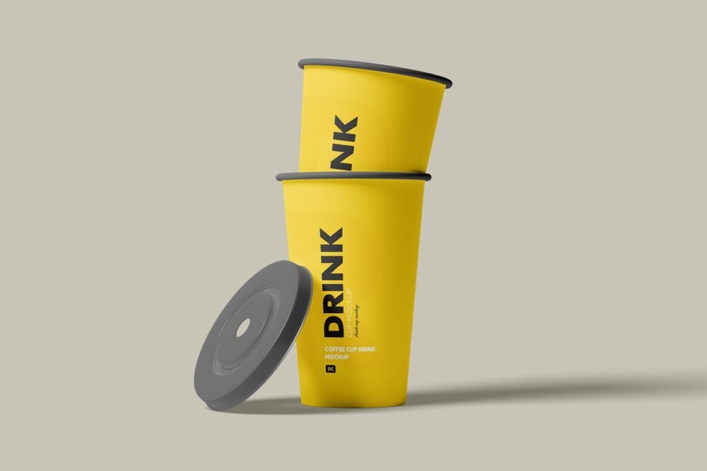 Drink Cup Mockup Set