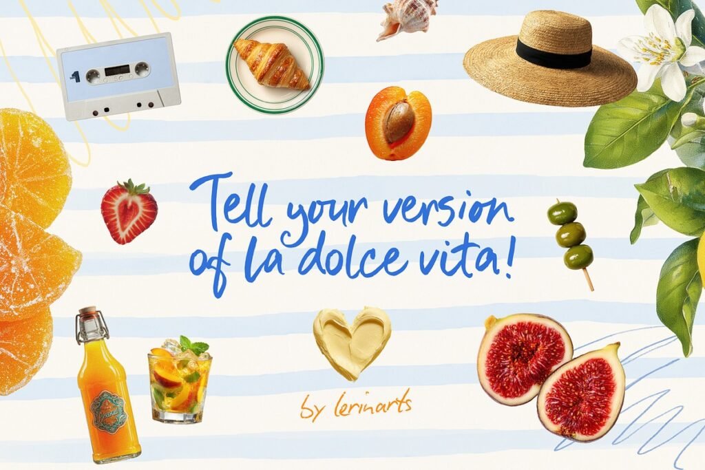 La Dolce Vita Summer Collage Pack