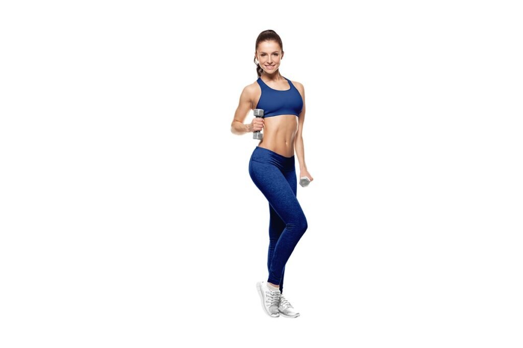 Female Fitness Outfit Mockup