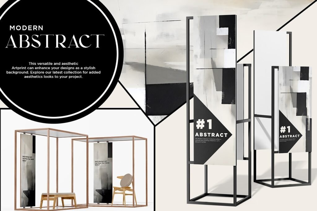 Abstract Minimalist Modern Painting