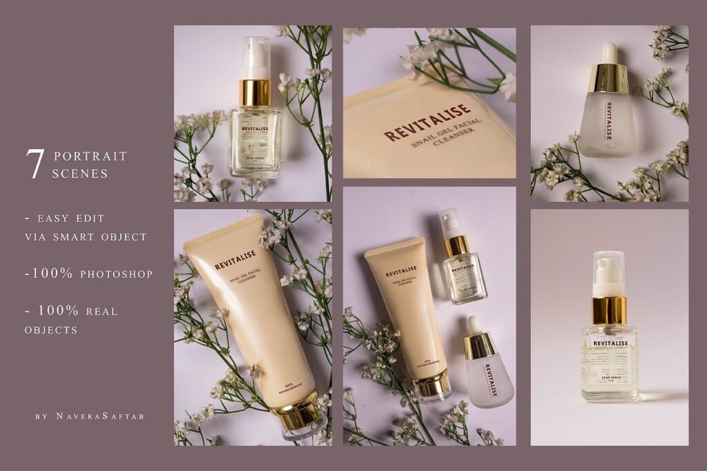 Cosmetic Logo Mockup