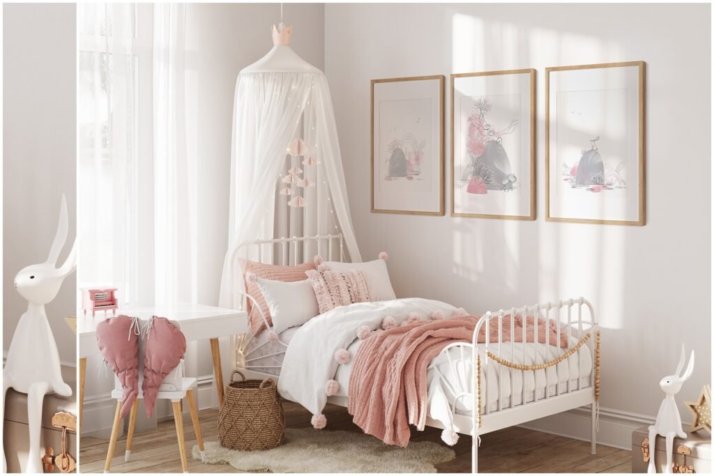 Kids Wall Frame Mockup Bundle