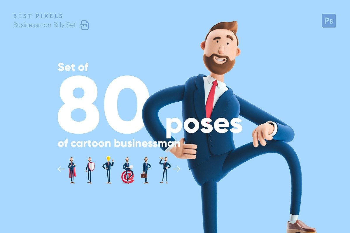 Businessman Billy Set