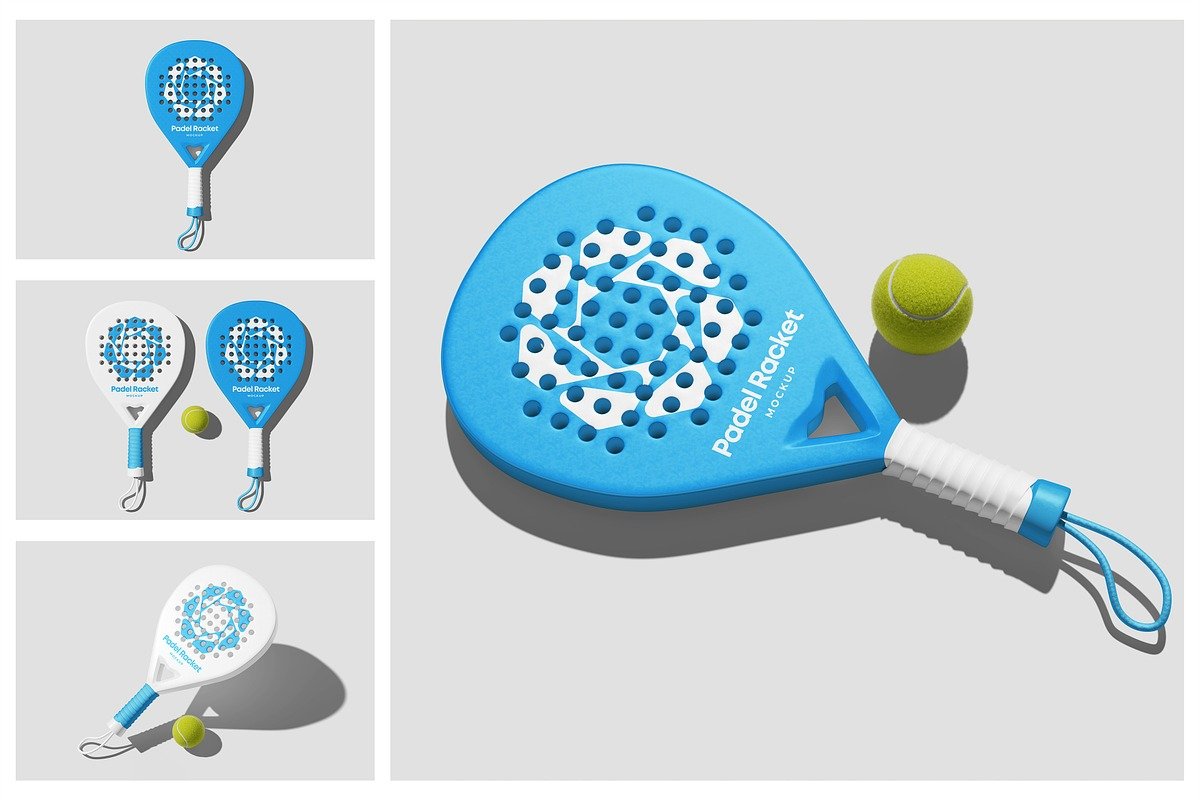 Padel Racket Mockup