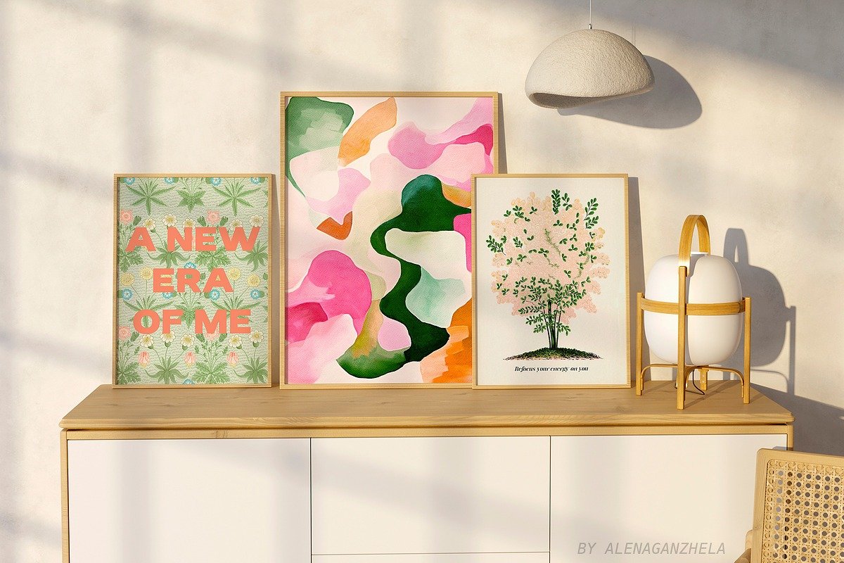 Blooming Mixed Art Prints Gallery