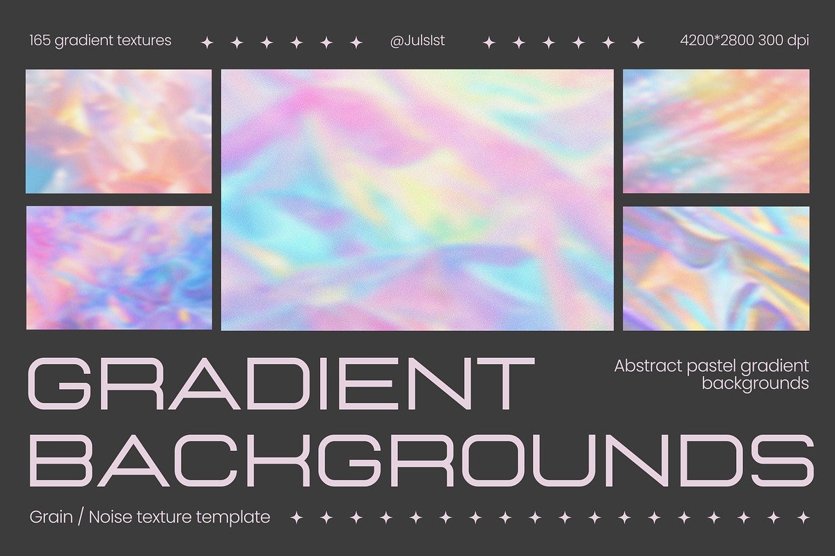 Grainy Gradient Backgrounds