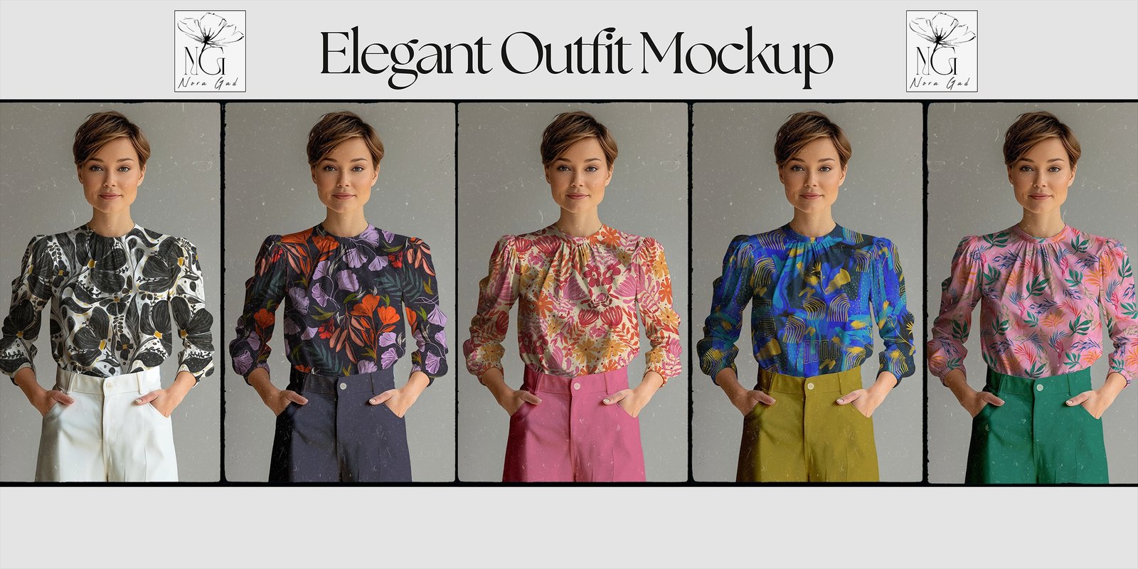 Elegant Outfit Mockup