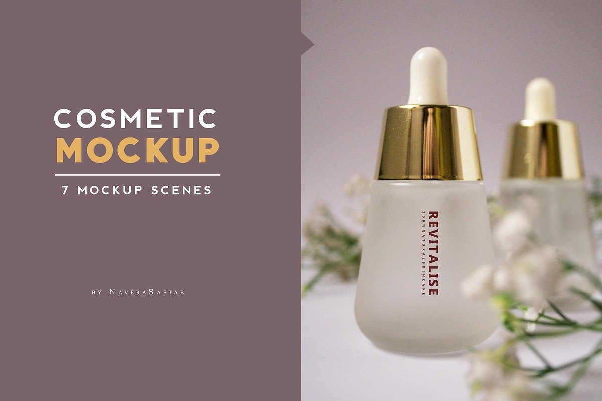 Cosmetic Logo Mockup