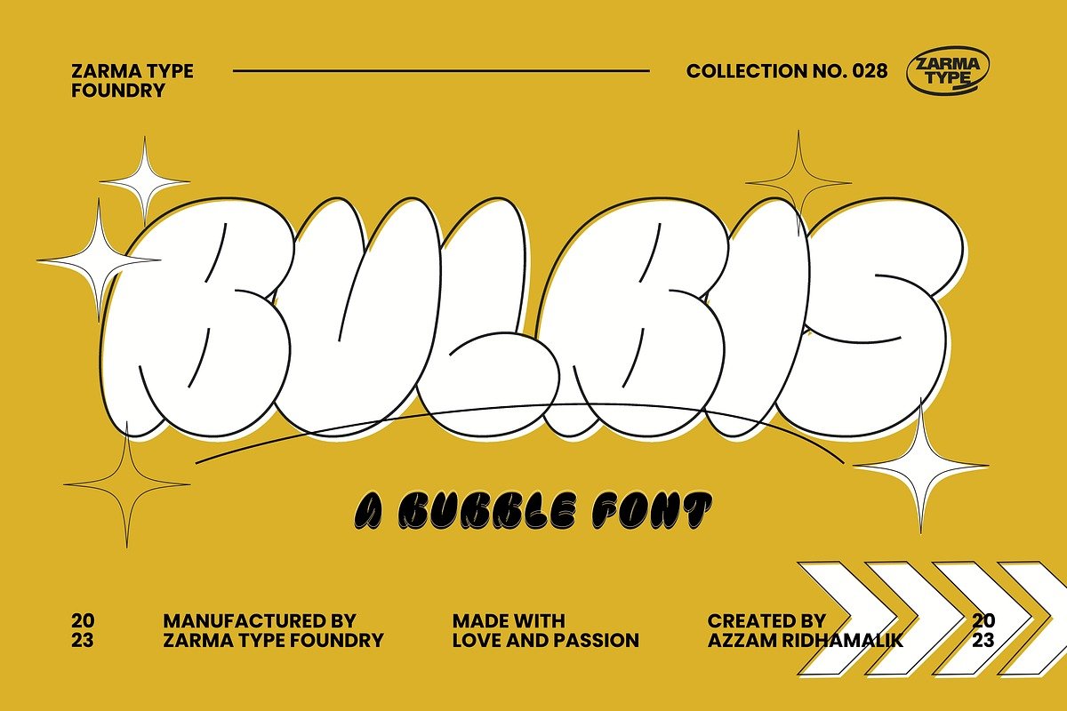 Bulbis Bubble Font